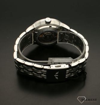 Zegarek męski BISSET Sapphire  BSMF59 GRANATOWY. . Zegarki Bisset stawiają na minimalizm na tarczach przez co są czytelne, uniwersalne dzięki czemu pasują do każdej stylizacji. Zegarki występują na skórzanych efektownych pas.jpg